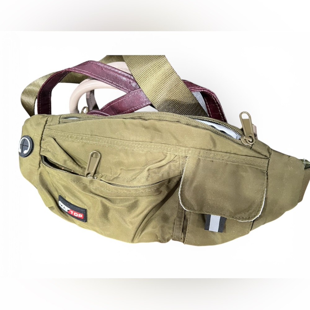 Olive Green Belt Bag
